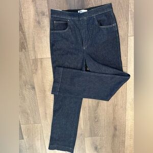 Zara Women's Size 12 Indigo Denim Bootcut Leg/Slim Fit/High Rise